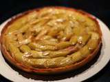 Tarte à la rhubarbe selon jc