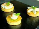 Tartelette citron vert-menthe ou tartelette Mojito