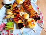 Brochettes de Thon & Légumes à la Japonaise