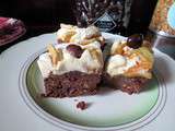 Brownie au Dulce de Leche & Chantilly