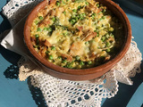 Gratin Amish de “Faux” Poulet et Brocoli