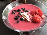 Smoothie gourmand framboises-cranberries