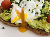 Tartine Avocat Oeuf mollet