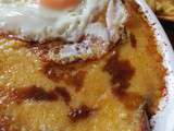 « Welsh Rarebit » avec Jambon