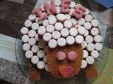 Voici le gâteau “mouton” que j’ai fait pour