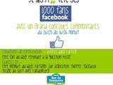 Je dis m fête ses 1000 fans facebook {concours commentaires}