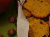 Cookies au potimarron et cranberries