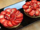 Tartelettes fraises passion *recette