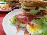 Club sandwich de fond de frigo