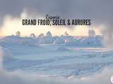 Grand froid, soleil et aurores boréales