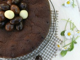 Fondant au chocolat (et aux lentilles) de Pâques