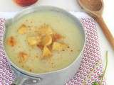 Soupe de panais et pommes