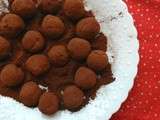 Truffes au chocolat {100 % végétal}