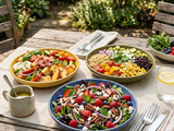 4 Recettes de Salades Composées : Fraîcheur et Succulent Équilibre en Été