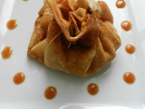 Aumônière de Crêpes aux Poires