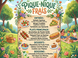 Menu de Pique-Nique Fraîcheur