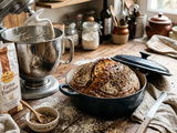 Pain Cocotte aux Épices et Graines