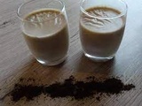 Panna cotta au café et tuiles carambar