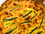 Quiche aux asperges vertes