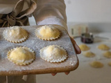 Ravioles fraîches à la ricotta et aux noix