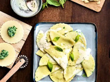 Ravioles Ricotta Épinard avec Crème aux Noix