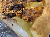 Tarte poire-chocolat