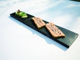 Terrine de foie gras aux poires