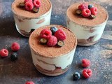 Tiramisu (fruits rouges, chocolat, coco)