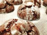 Crinkles au chocolat