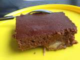 Fondant chocolat banane #sans beurre à la multidélices