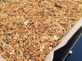 Granola caramélisé au sirop d'érable #petitdéjeuner