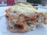 Lasagnes de courgette et sauce tomate au basilic