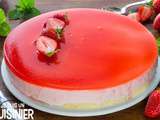 Bavarois aux fraises et mascarpone. Simple et délicieux