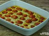 Clafoutis aux tomates cerises