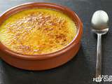 Crème catalane (crema catalana). Cuisine espagnole