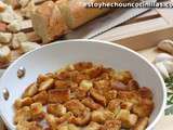 Croûtons pour salades et soupes