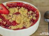 Crumble aux fraises