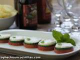 D’amuse-bouches de pastèque au fromage de chèvre, concombre et menthe