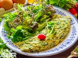 D’omelette aux fanes de radis. Cuisine anti-gaspi