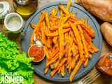 Frites de patates douces au four (sweet potato fries)