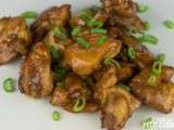 Poulet teriyaki. Cuisine japonaise