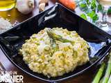 Risotto aux asperges vertes onctueux et délicieux