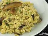 Risotto aux champignons shiitakés