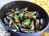 S moules au roquefort (moules en sauce au fromage bleu)