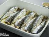 Sardines au four aux herbes de Provence