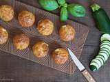 Cake courgette, tomates confites et munster blanc en mini-portions