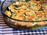 Clafoutis de courgettes parmesan et basilic