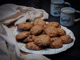 Cookies au pralin, aux amandes et au chocolat