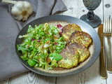 Galettes de courgettes low carb façon grumbeerekiechle