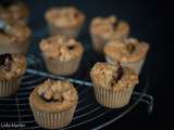 Mini moelleux quetsche et noix au sucre rapadura, streusel à la cannelle